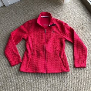 Women’s NWOT hot pink Spyder jacket size L